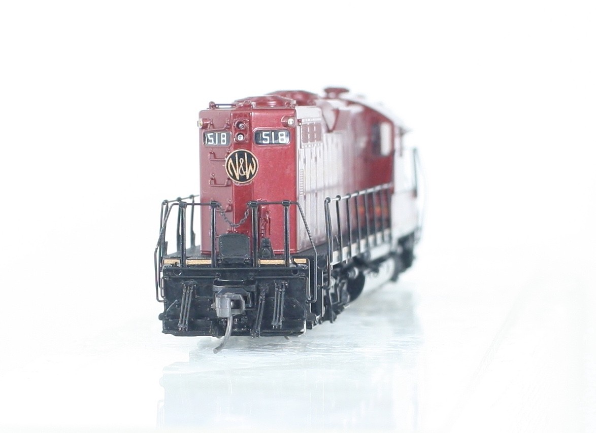 HO Brass Overland Models 5620.1 Norfolk & Western GP9 Diesel #518 Excellent