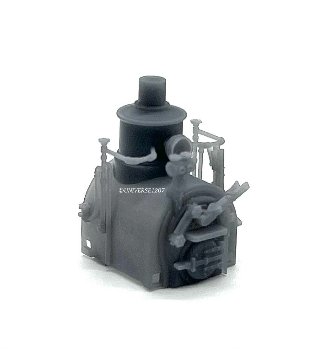 HOn3 Scale Toma 0-4-0 H.K. Porter Steam Locomotive w/Tender Kit Fluted Engine
