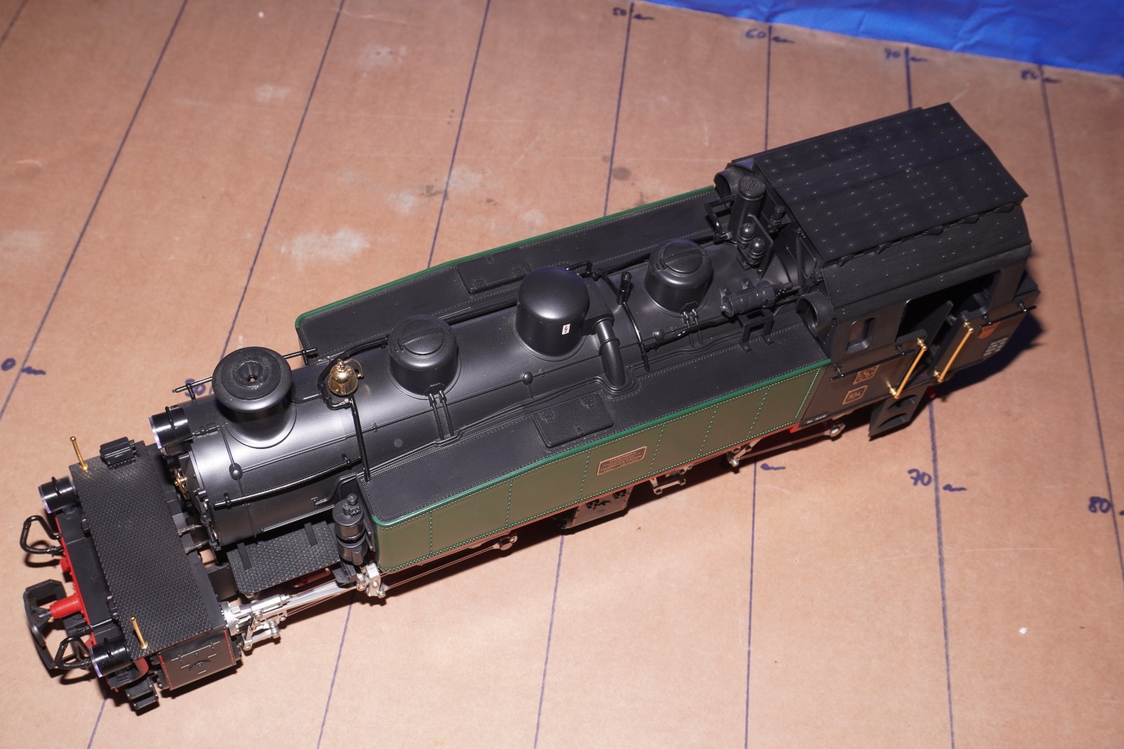 LGB Spur G 20851 Mallet Steam Locomotive Green/Black, Epoche III