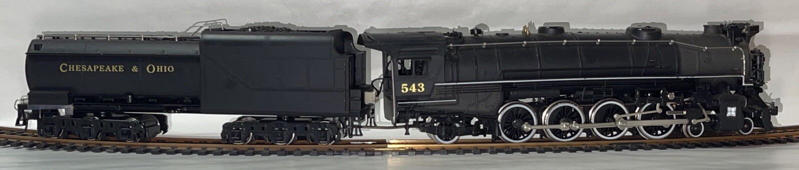 HO Scale IHC 4-8-2 Mountain Steam Locomotive Chesapeake & Ohio #543 RUNS GREAT