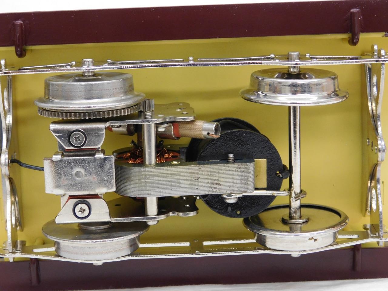 Lionel 6-13113 Standard Gauge Summer Trolley #101 & Trail Car #1100 Tinplate C-8