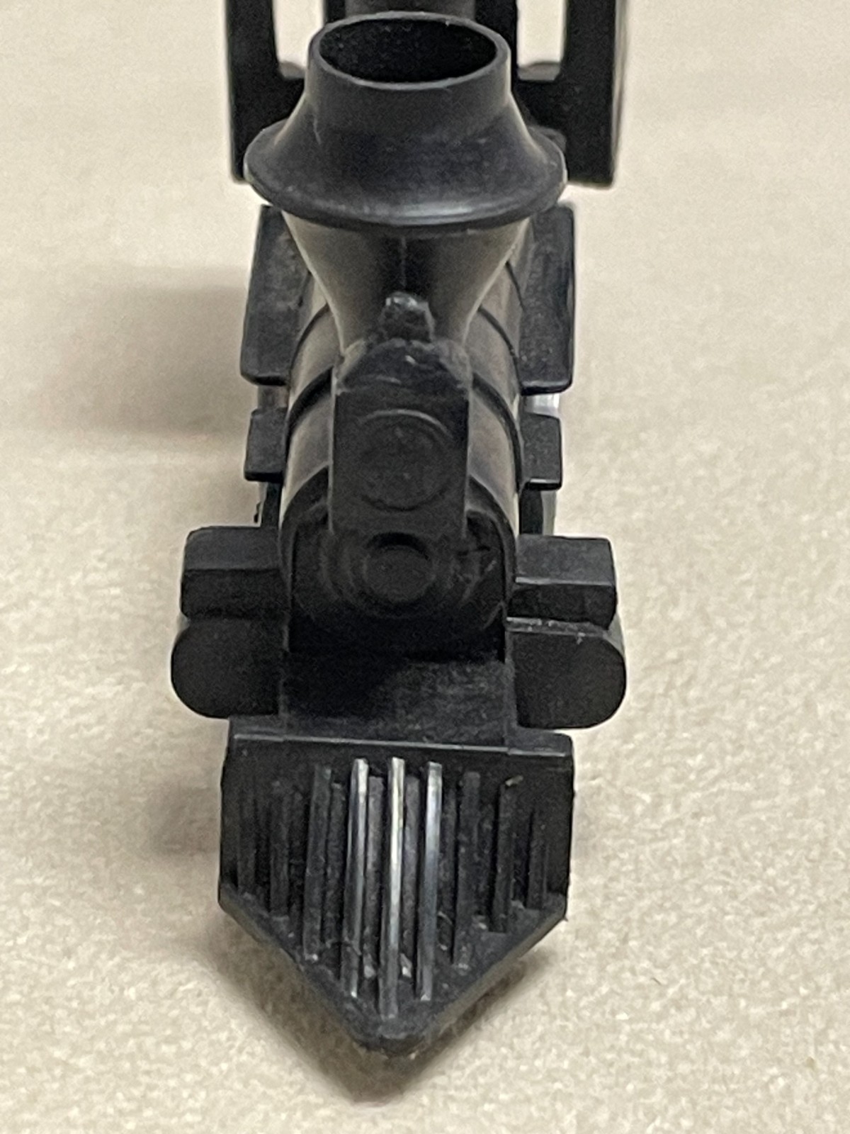 GENERAL STEAM LOCOMOTIVE 3.5″ Mini Train, Vtg 1960s Hong Kong Molded Plastic Toy