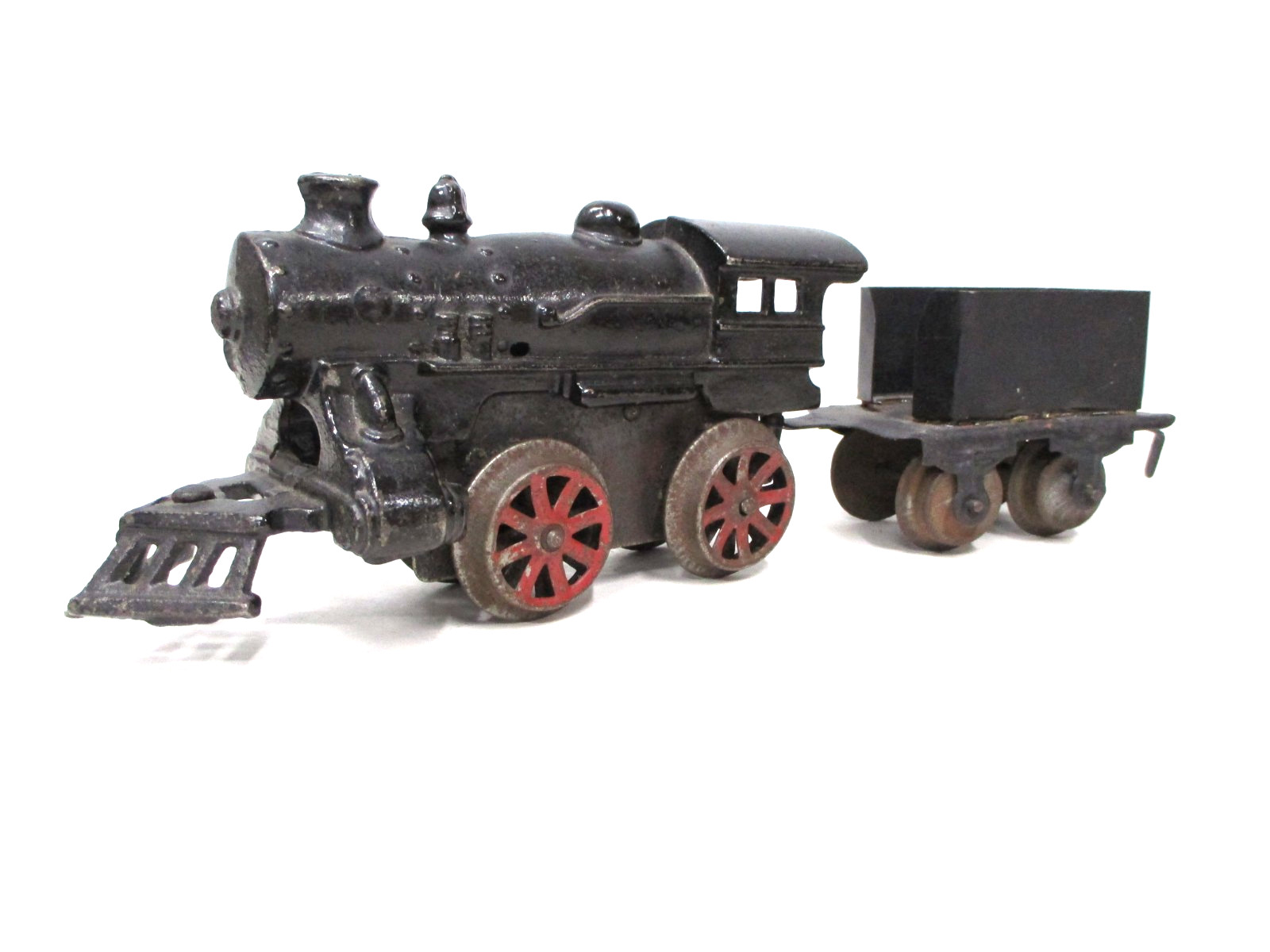Ives No 5 Loco Cast Iron Wind Up Prewar O gauge X8378