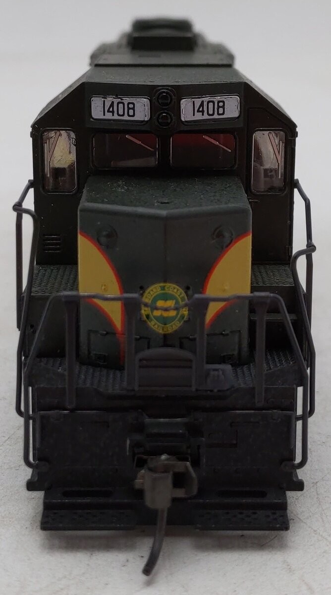 Kato 37-046 HO Scale Custom Painted Seaboard Coast Line Diesel Locomotive #1408