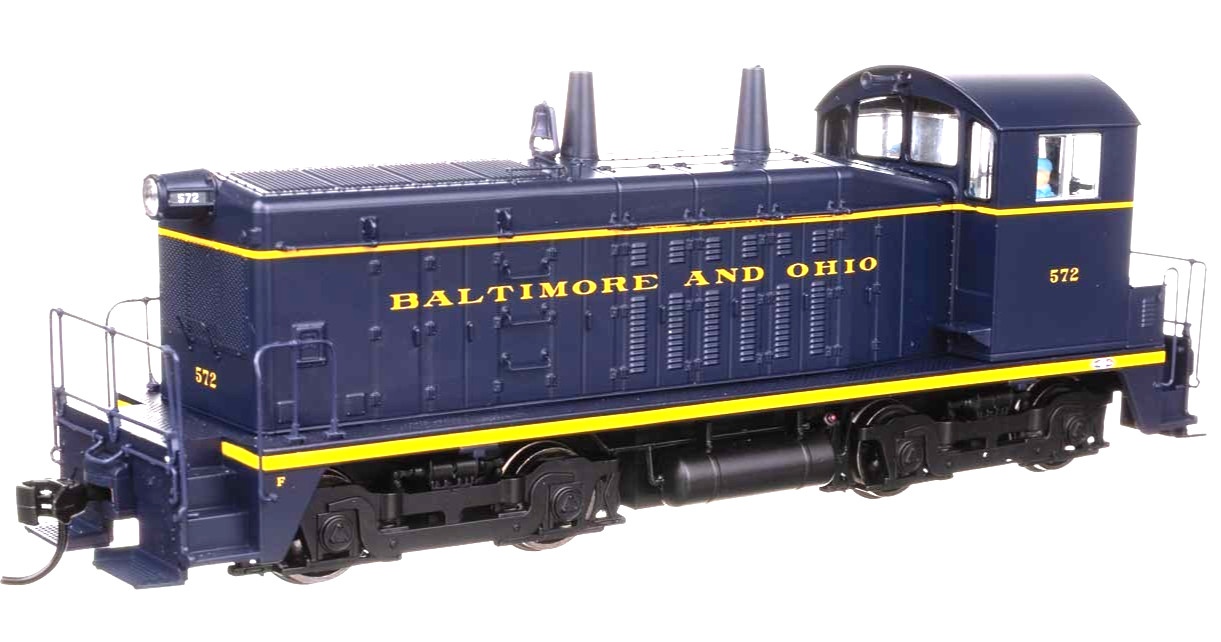 Walthers ~ HO Scale ~ EMD NW2 ~ Baltimore & Ohio #570 ~ DC/DCC Sound ~ 910-20623