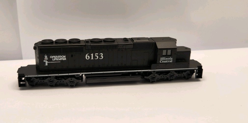 ATHEARN SE HO 2218 SD40-2 POWERED/DUMMY ILLINOIS CENTRAL #6135 MINT C56