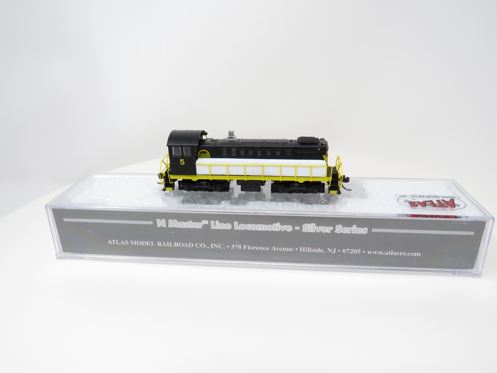 Atlas N 40005708 US Steel Alco S-2 Diesel Switcher Locomotive Model Train