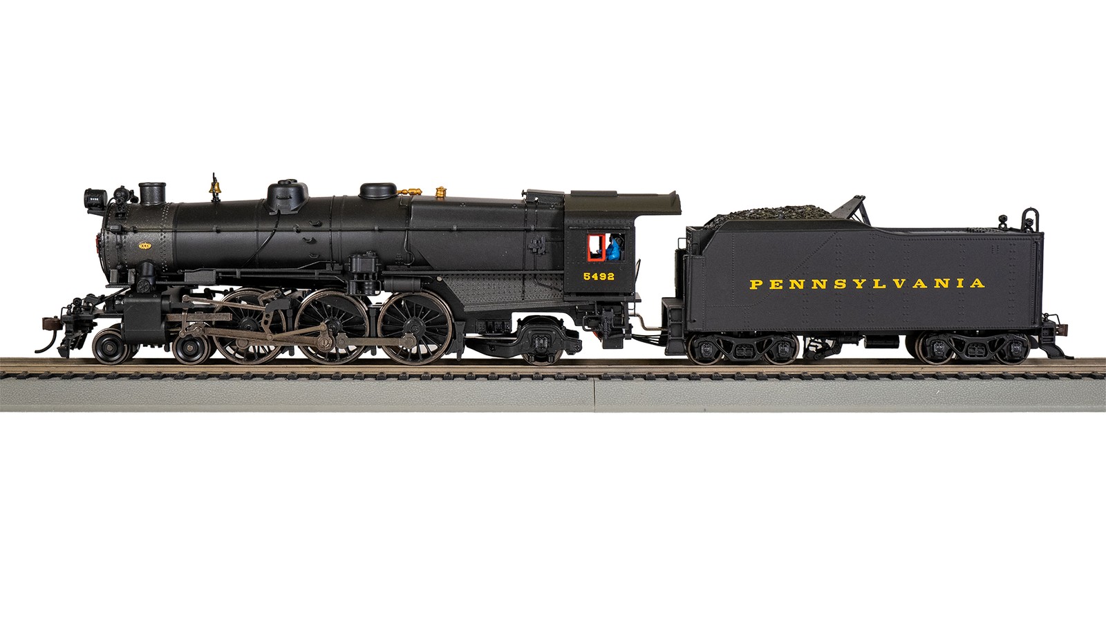 Bachmann #84406 HO Scale K4 4-6-2 Pacific – PRR #5492 (Pre-War Slat Pilot)