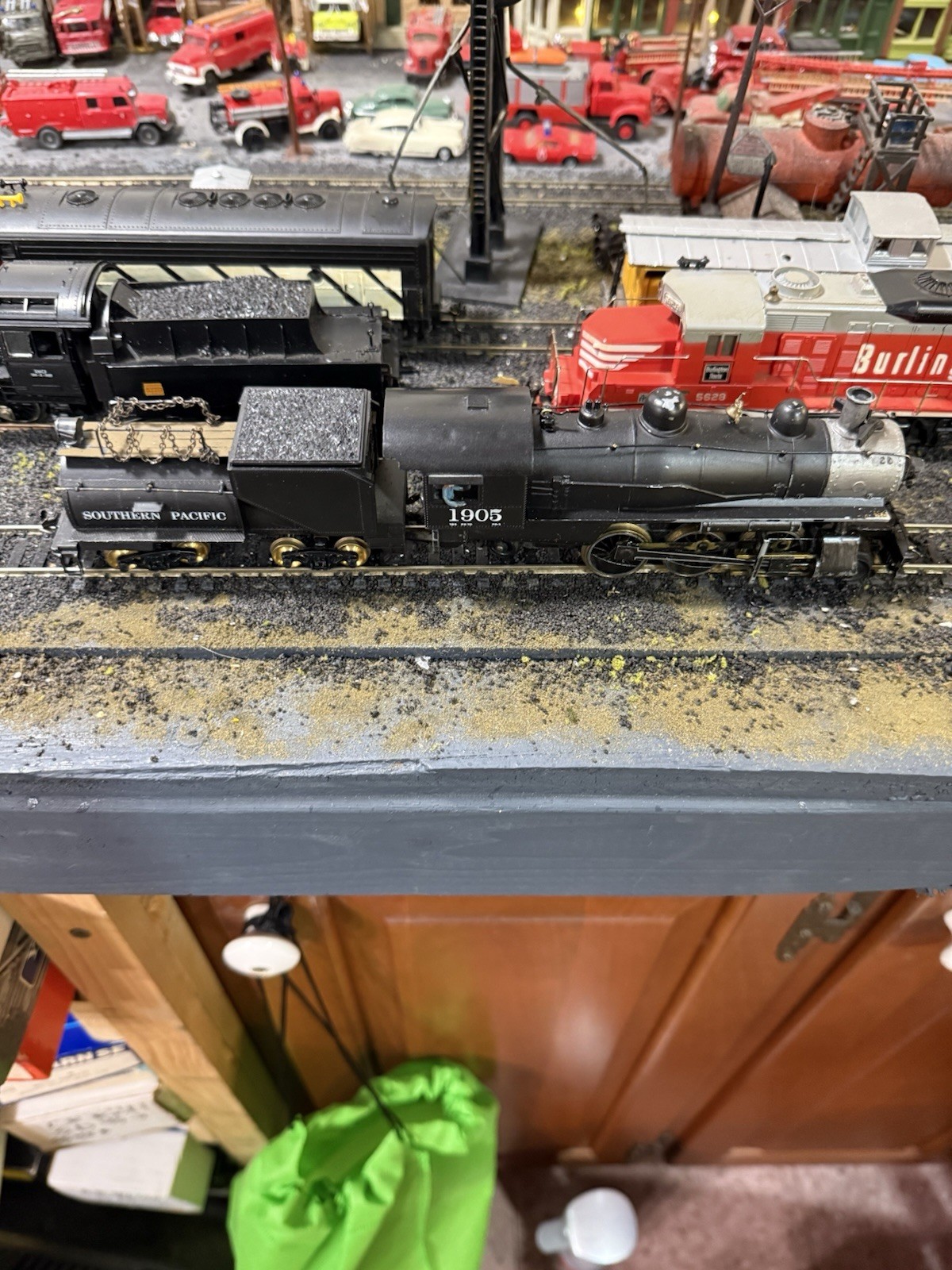 Roundhouse MDC Prairie 2-6-2 Steam Locomotive Southern Pacific HO Dc