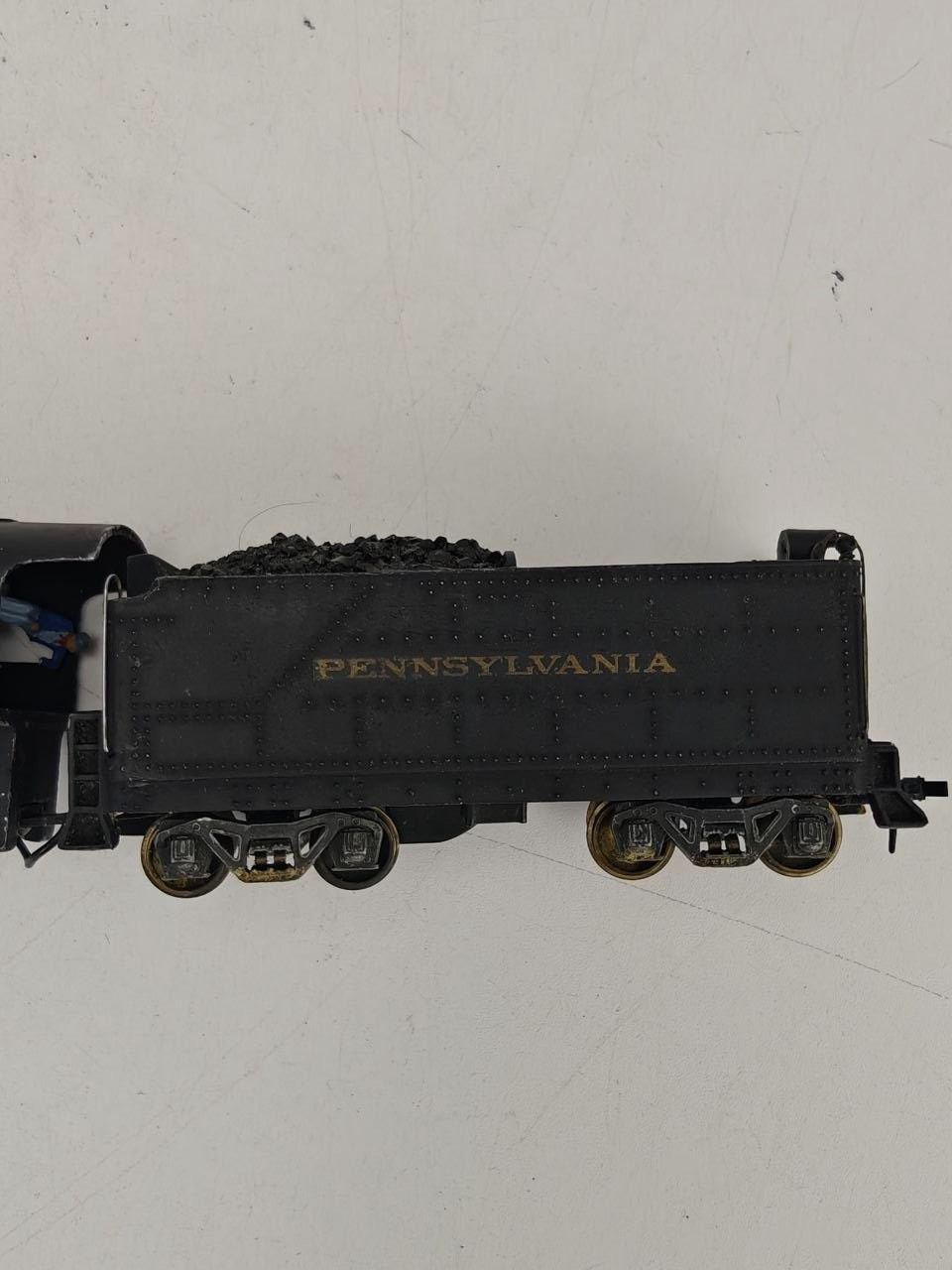 Vintage HO 2-8-0 Consolidation PRR 9915 Die Cast Tested READ