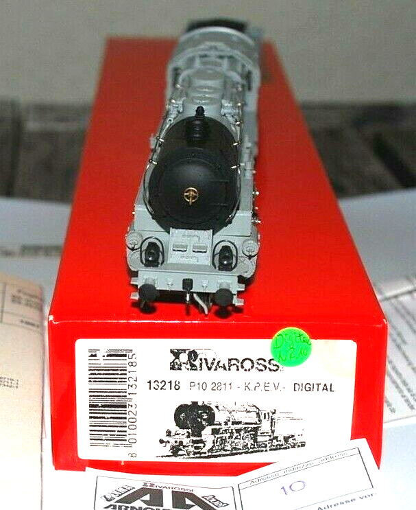 Rivarossi 13218 Steam Locomotive P 10 – BR 39 Rare, KPEV-DRG Era 1/2 Good In OVP