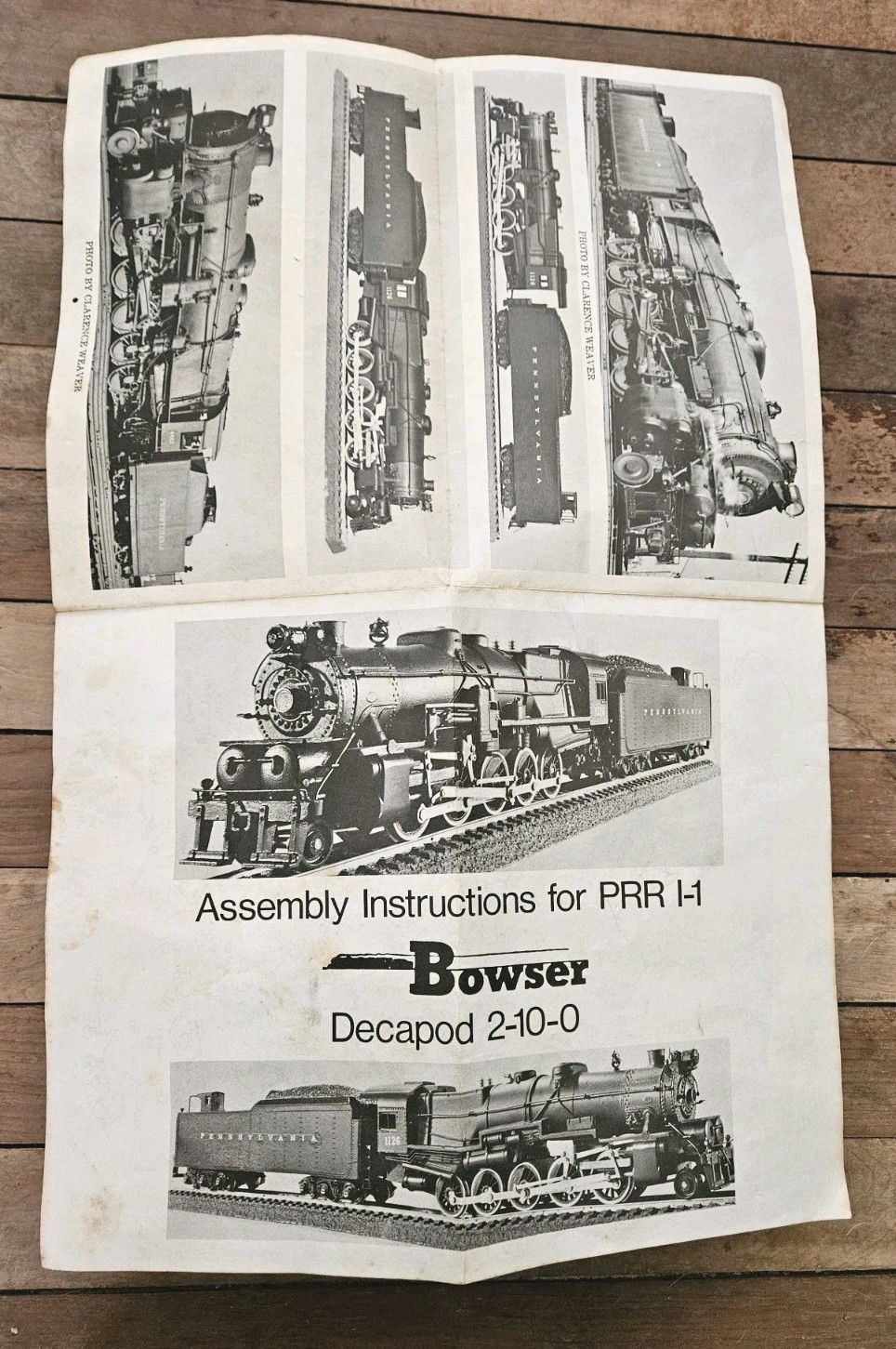 PRR I-1 BOWSER 2-10-0 Steam Locomotive Silver & Black Metal Decapod Train W/Box