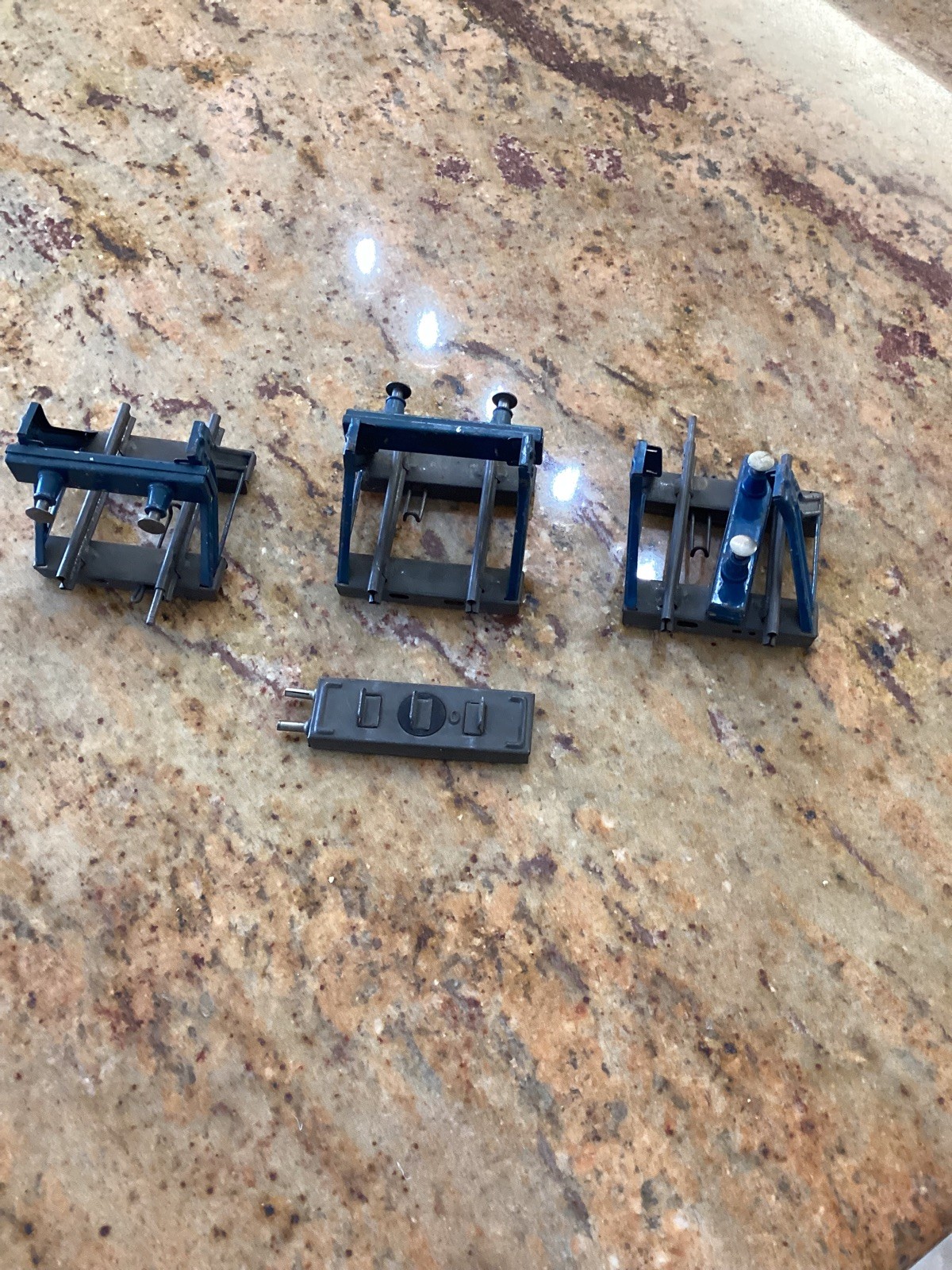 Marklin Prewar railroad set (transformer, crate, tracks, bumpers)