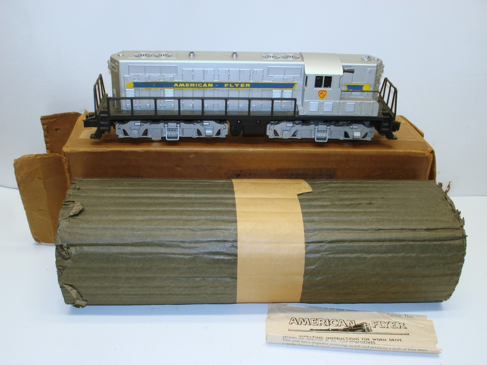 371 American Flyer General Motors GP-7 Diesel Engine in OB [Lot BD5-D25]