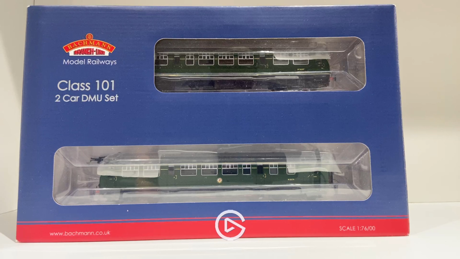 Bachmann Branch-line 32-286 Class 101 2 Car DMU BR Green DCC Ready 21 Pin