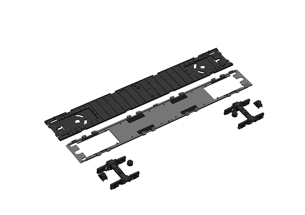 PLUM PP113 201 Series Running Kit A for Saha 201 1/80 Plastic Model
