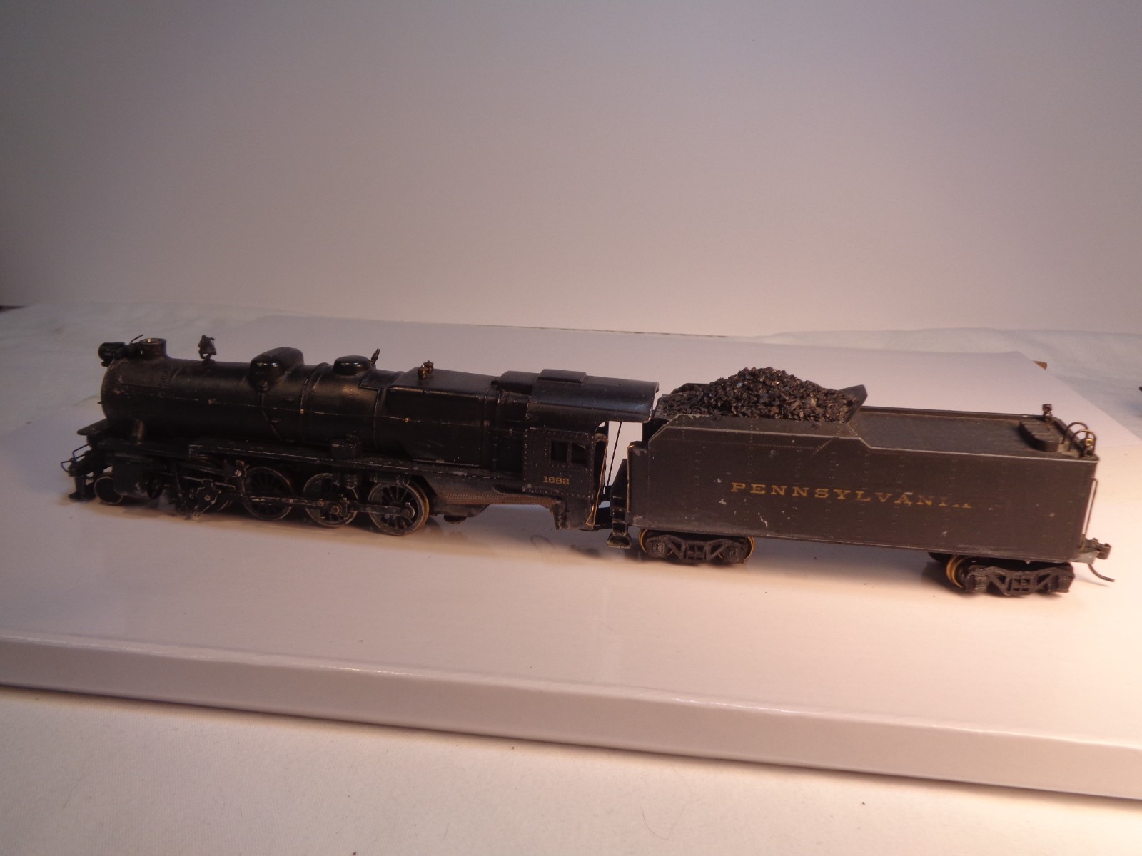 HO Scale PRR Bowser L1 Owner Built 2-8-2 Missing Trailing Truck – Needs Work