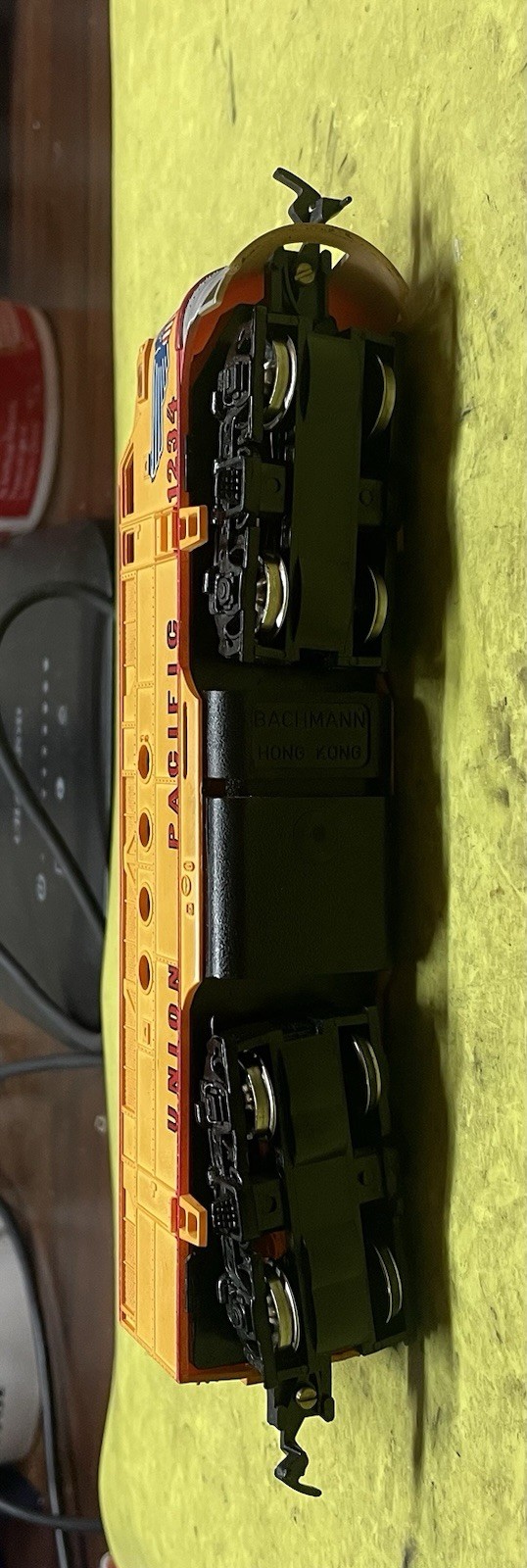 HO Bachmann Union Pacific F3 #1234 Diesel Locomotive Engine Serviced Lot A13