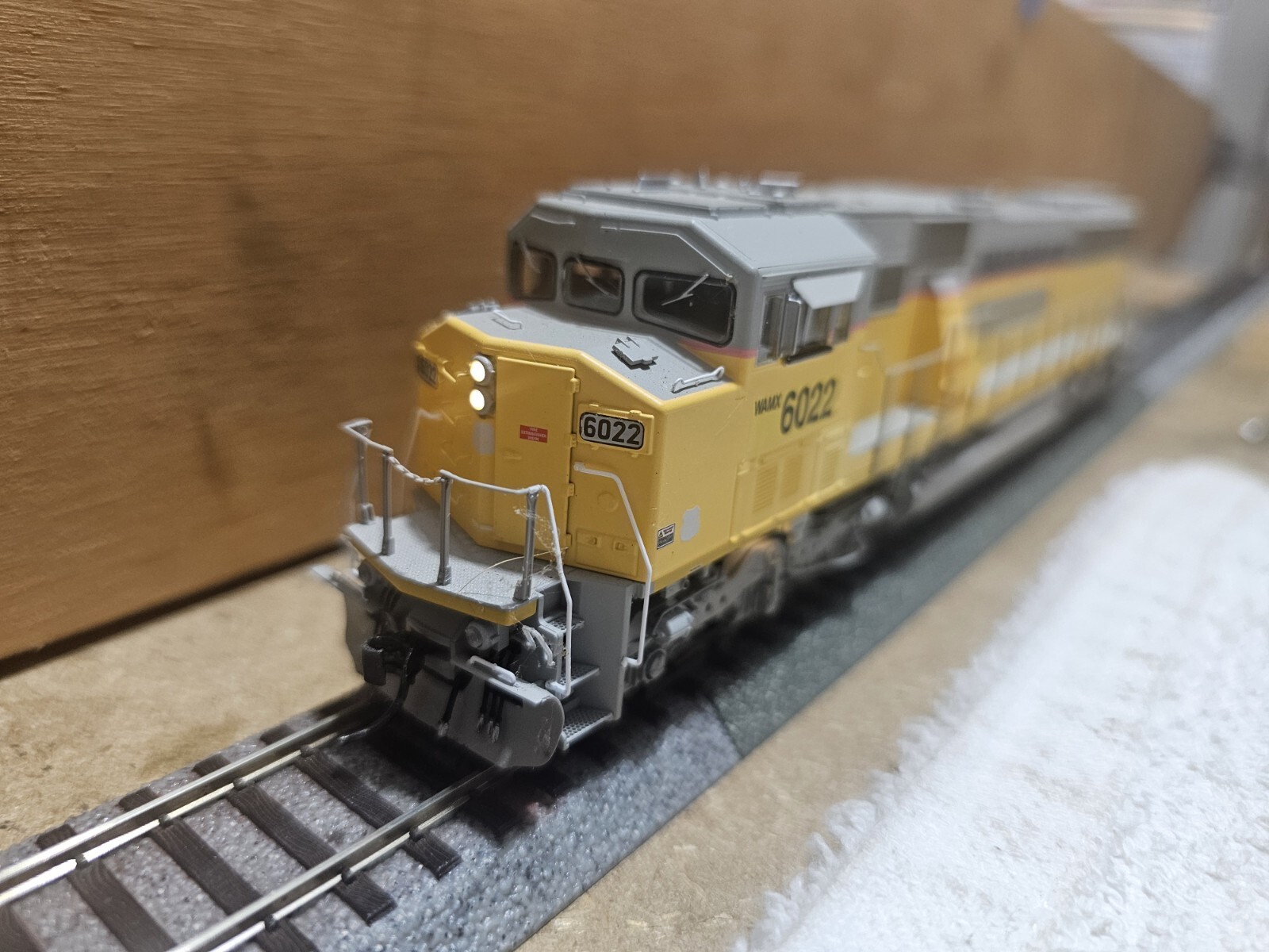 ATHEARN ATHG 75629 WEBB ASSET MANAGEMENT SD60M TRI CLOPS RD 6022 TSUNAMI SOUND