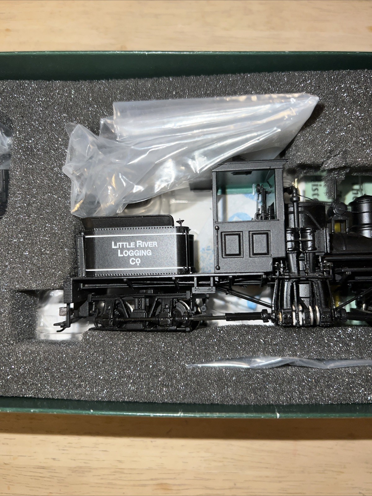 Bachmann Spectrum ON30 two-truck Shay loco No 25663 Little River Logging Co