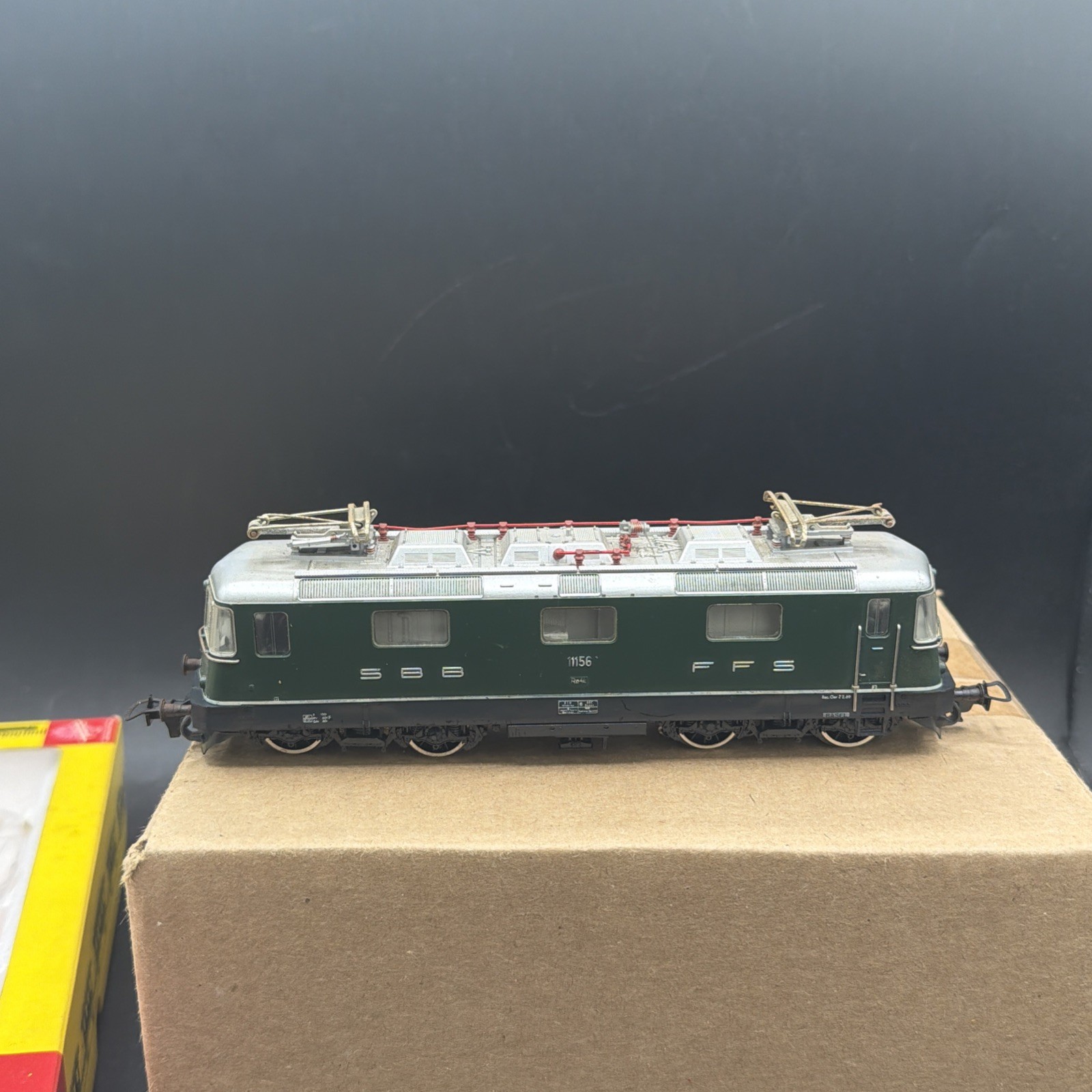 RARE Fleischmann HO Scale AC 3 Rail SBB FFS Re 4/4 Locomotive 4349