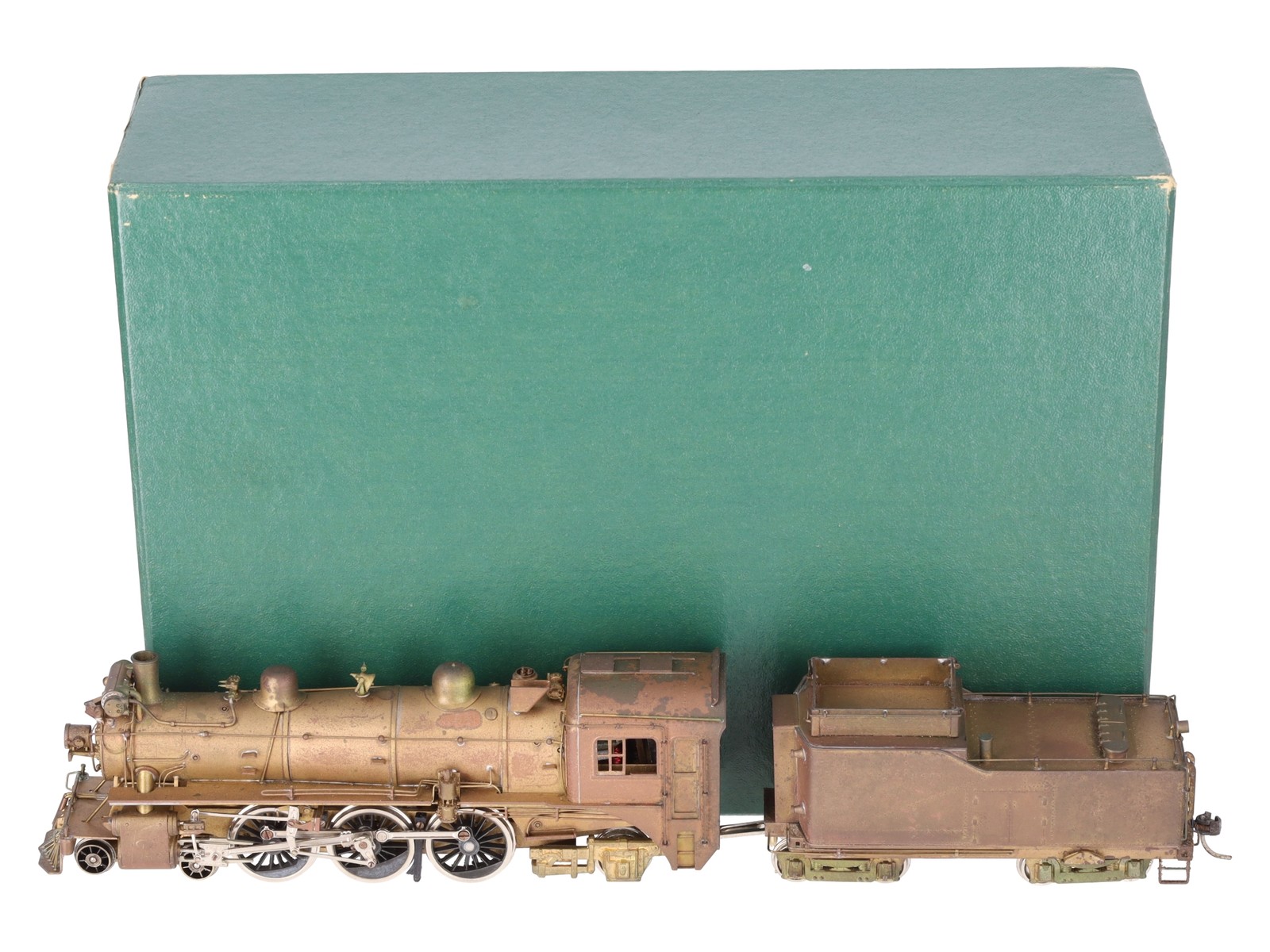 United Scale Models HO BRASS CPR 4-6-2 Steam Locomotive/Tender-Unpainted/Box
