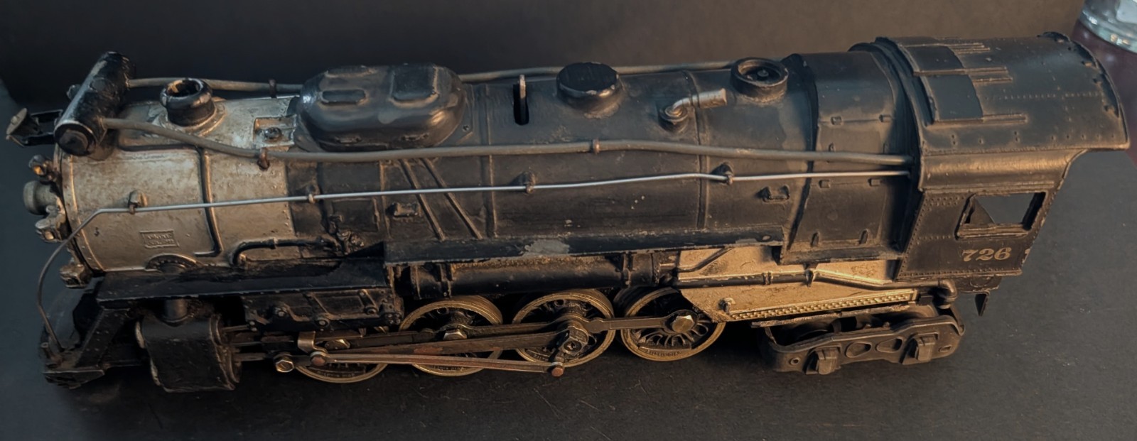 Vintage Postwar Lionel 726 Berkshire 2-8-4 Steam Locomotive Only