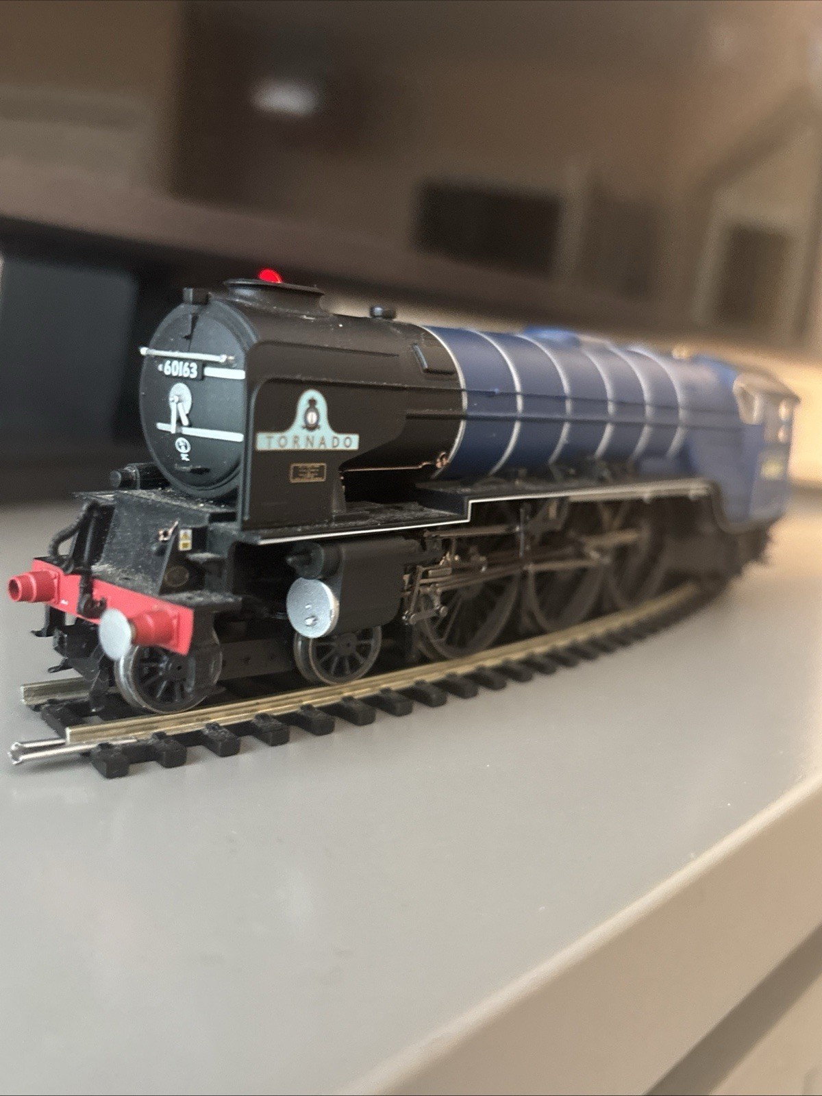 Hornby TTS Sound DDC Fitted blue tornado Locomotive (WORKS)