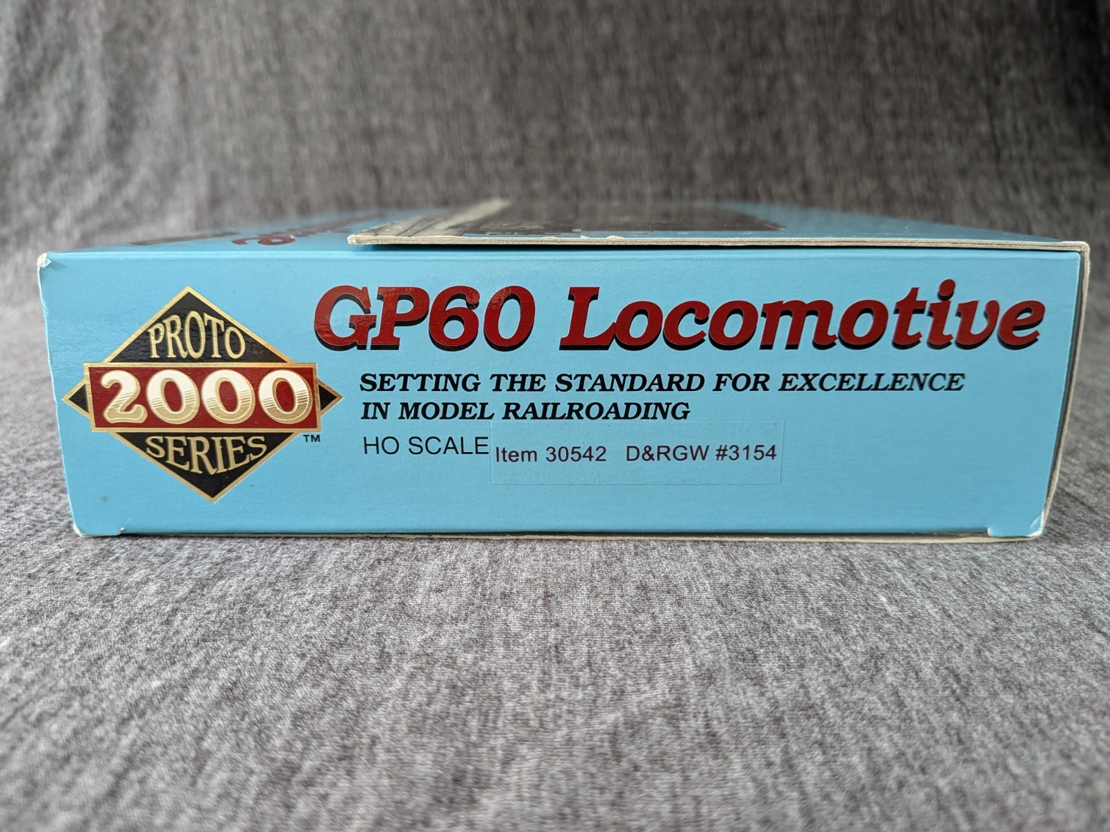 Proto 2000 HO GP60, D&RGW #3154, Proto #30542, DC Analog.