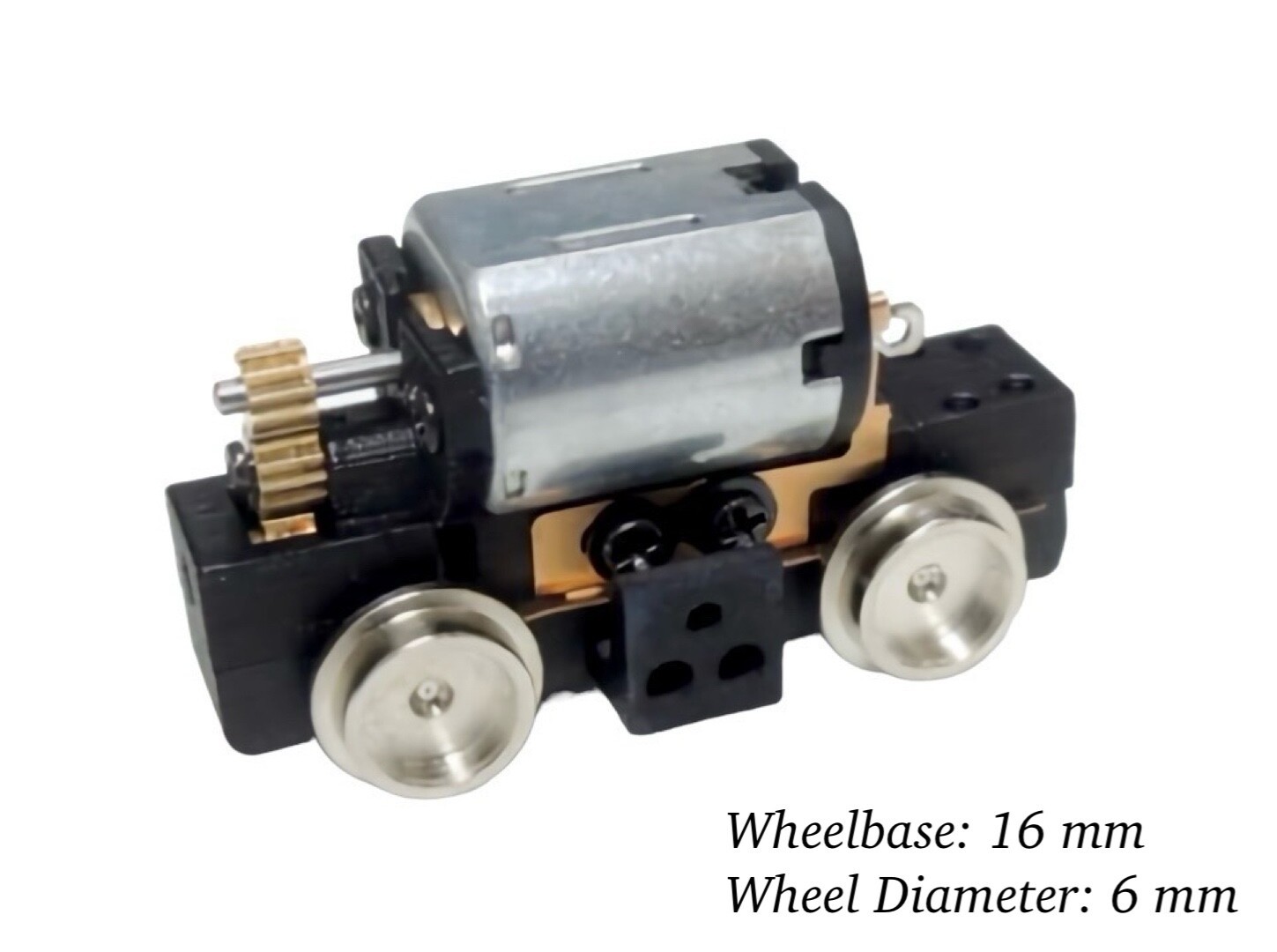 N/HOn30/HOe/009 2-Axle Locomotives Power Drive Chassis 16mm/6mm H0e Gauge Engine
