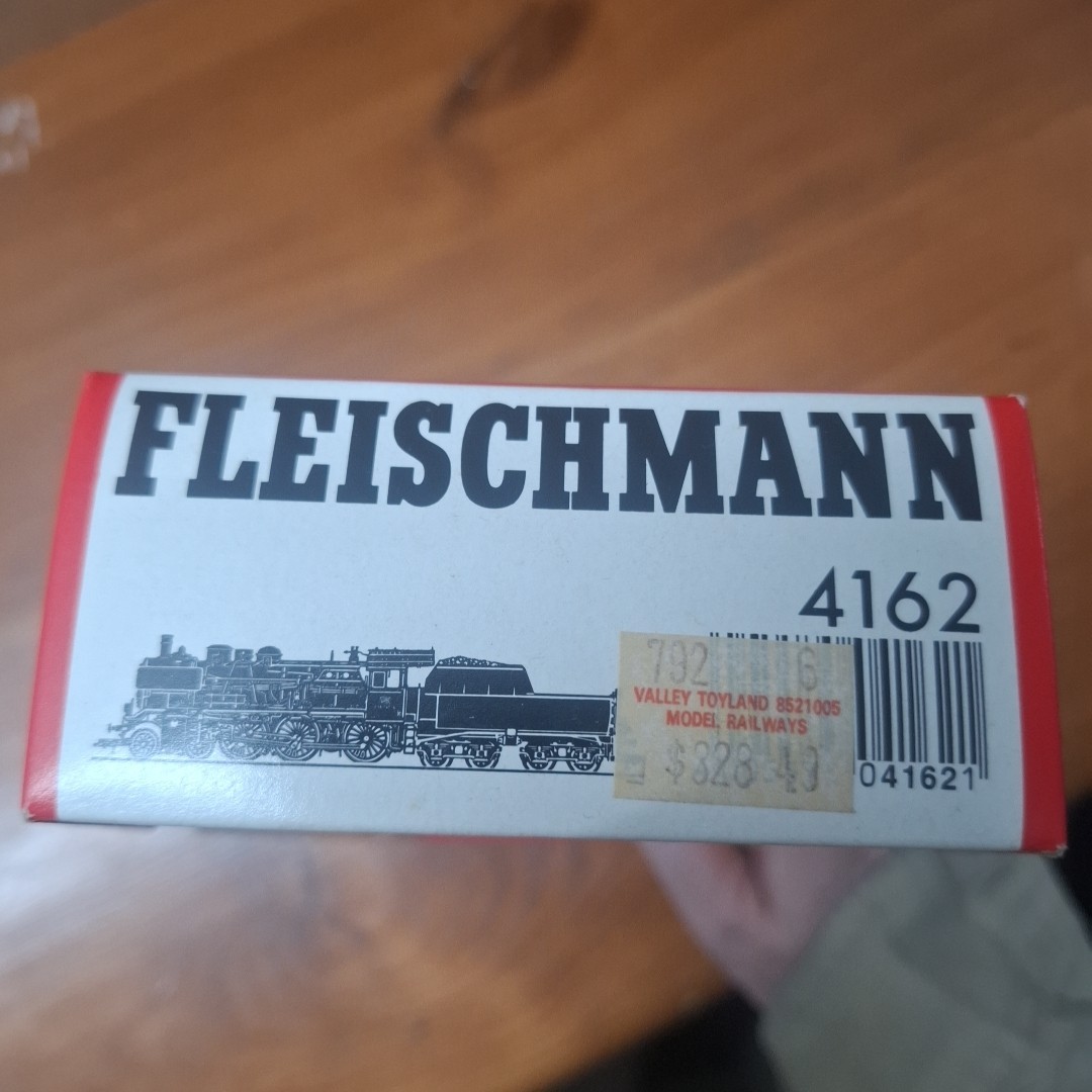 Fleischmann 4162 Steam Locomotive BR 038 547-6 DB DC H0 Mint! In Box
