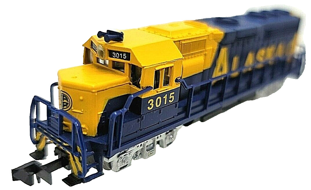 N Bachmann 63598 Alaska RR EMD GP40 Diesel Loco #3015 (Tested) Rapido cplrs NIB