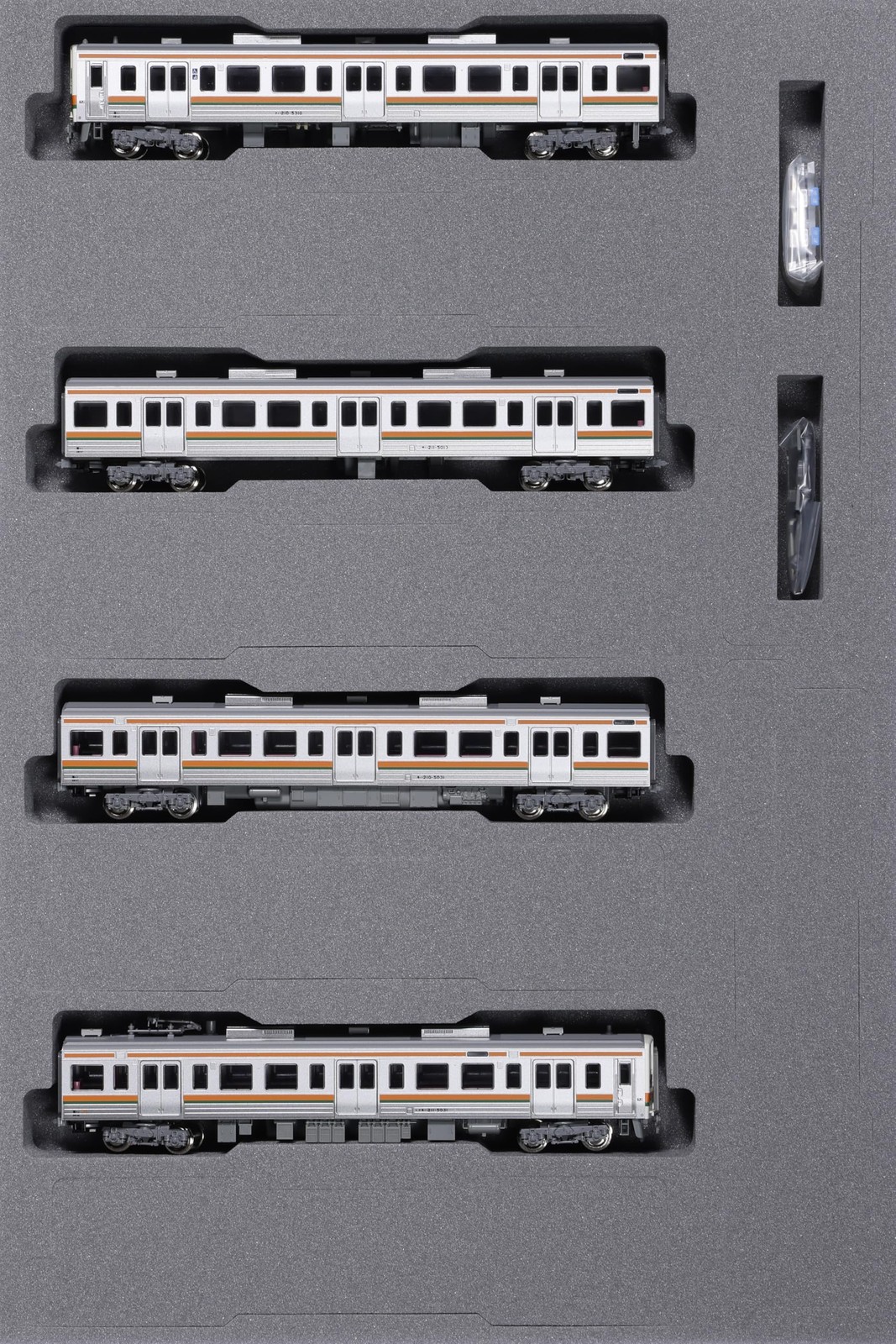 KATO N Gauge 211 Series 5000 Chuo Main Line 4-Car Basic Set 10-1858 Railway Mode