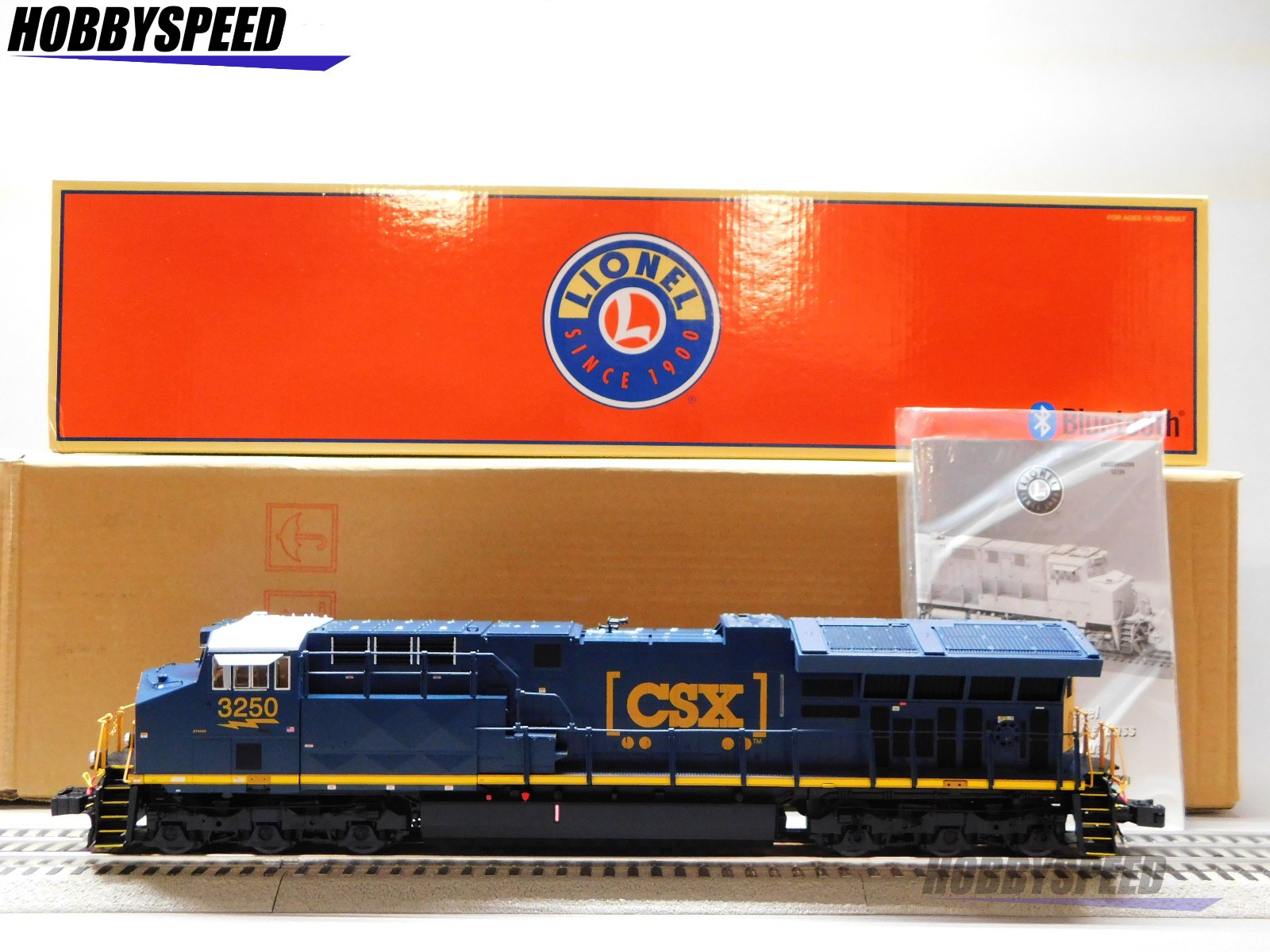LIONEL BTO CSX LEGACY ET44AC #3250 DIESEL LOCOMOTIVE ENGINE O GAUGE 2533471 NEW