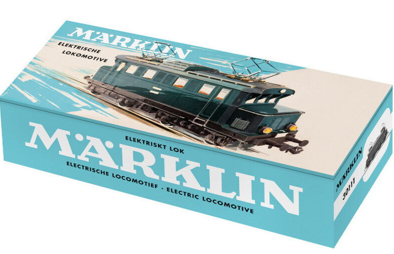 Märklin 30111 + 40361 Electric Locomotive BR 44 Retro Sound + Car Set NEW Original Packaging 1:87