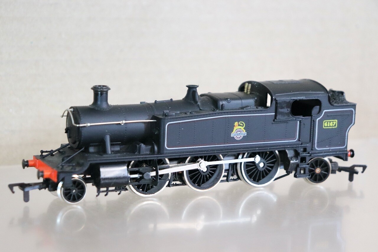AIRFIX 54151 BR BLACK 2-6-2 CLASS 61XX PRAIRIE TANK LOCOMOTIVE 6167 BOXED og