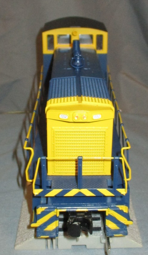 MTH 30-4158-1E Alaska ARR #1552 Dual Mtr SW-1500 w/ PS2-3v O/027 ga. wks/ Lionel
