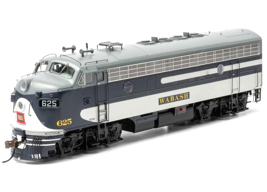 Athearn Genesis ~ HO Scale ~ F7A ~ Wabash #625 ~ DC ~ 19589