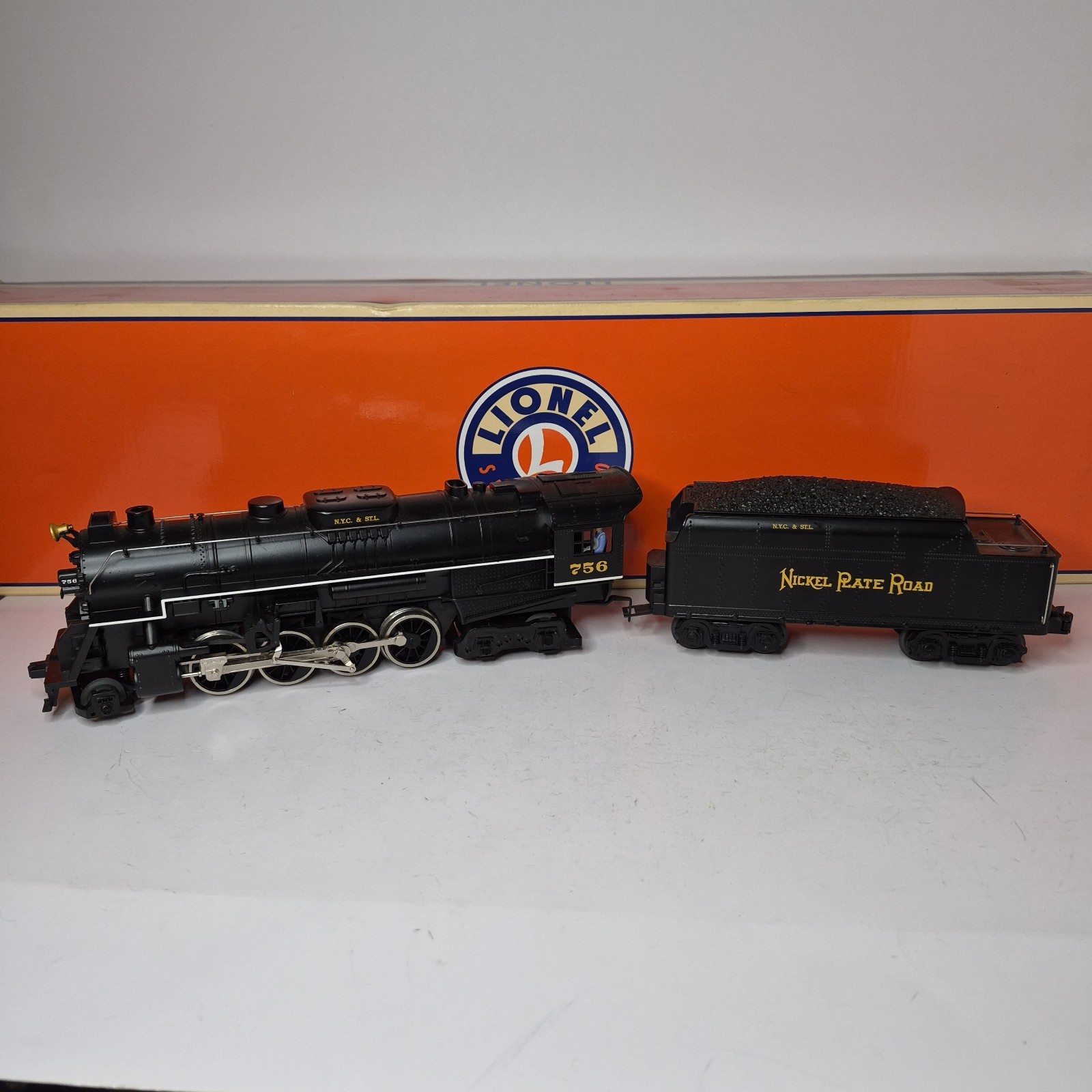 Lionel 6-38087 O Gauge 2-8-4 756 Nickel Plate Road Berkshire Steam Locomotive
