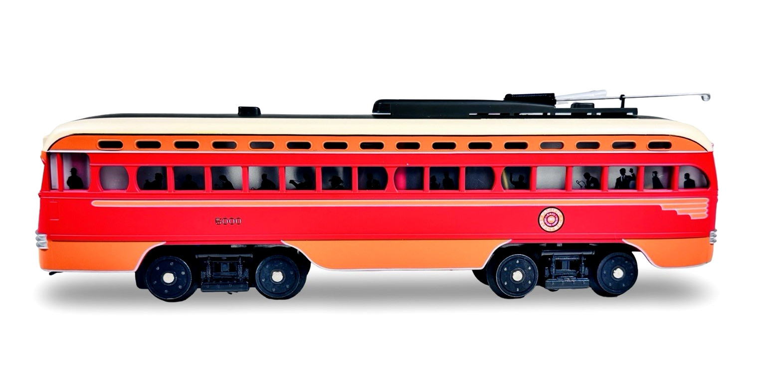 30-2513-1 MTH O-Gauge Pacific PCC Electric Street Car w/PS1 & BCR