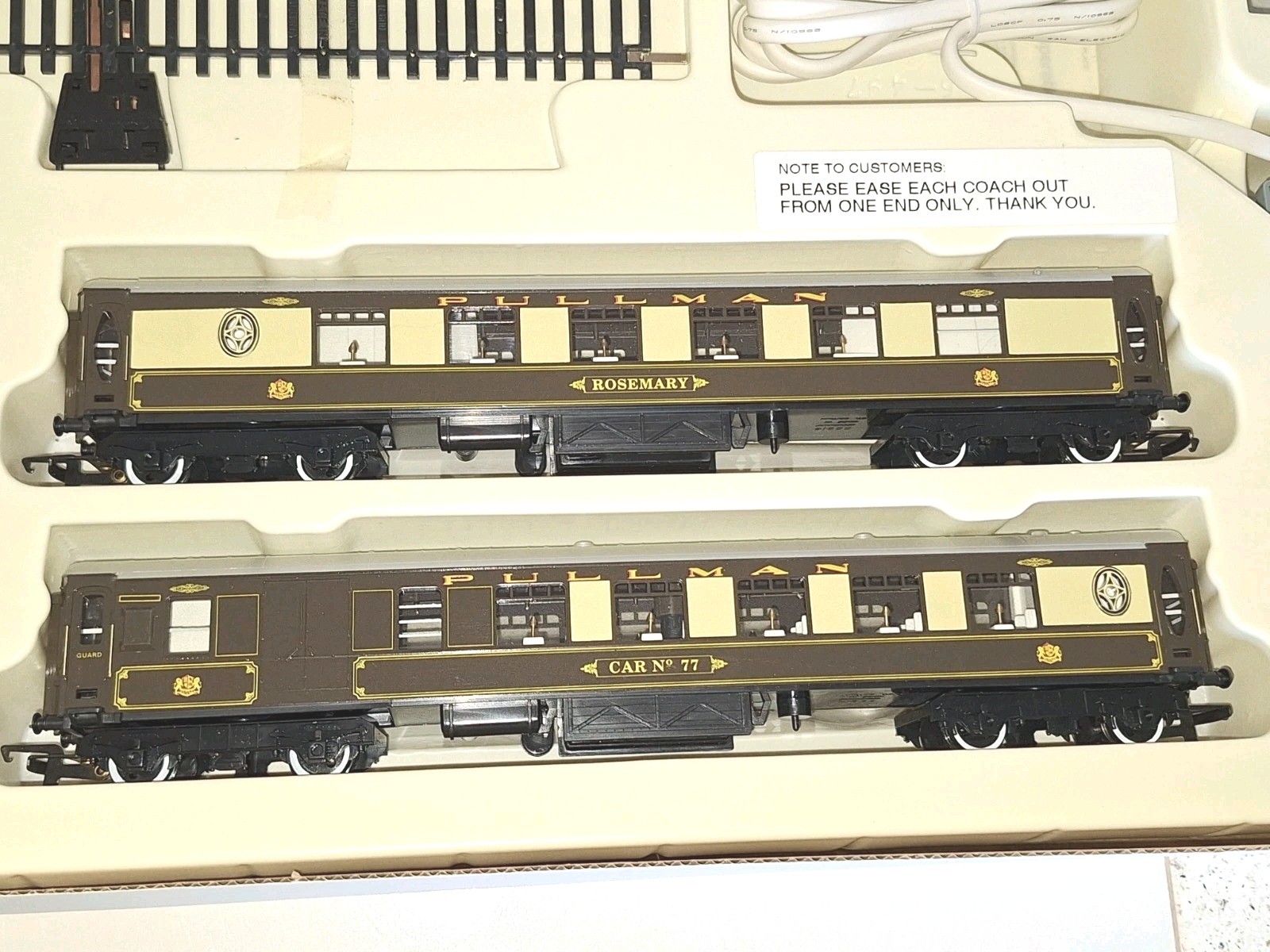 Hornby R698 Tees Tyne Pullman Boxed Set & Track. New Old Stock. Mint Cond. OO