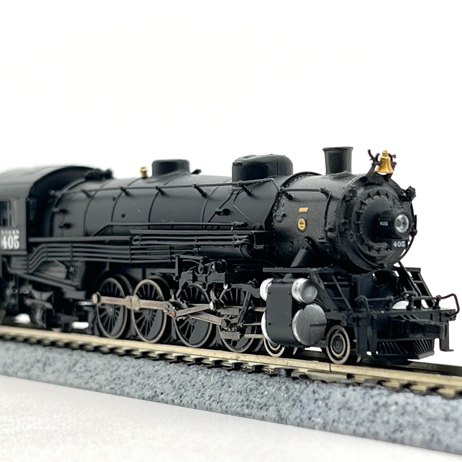 Bachmann N Scale 53455 NY Ontario Western 4-8-2 Light Mountain 405 Econami DCC