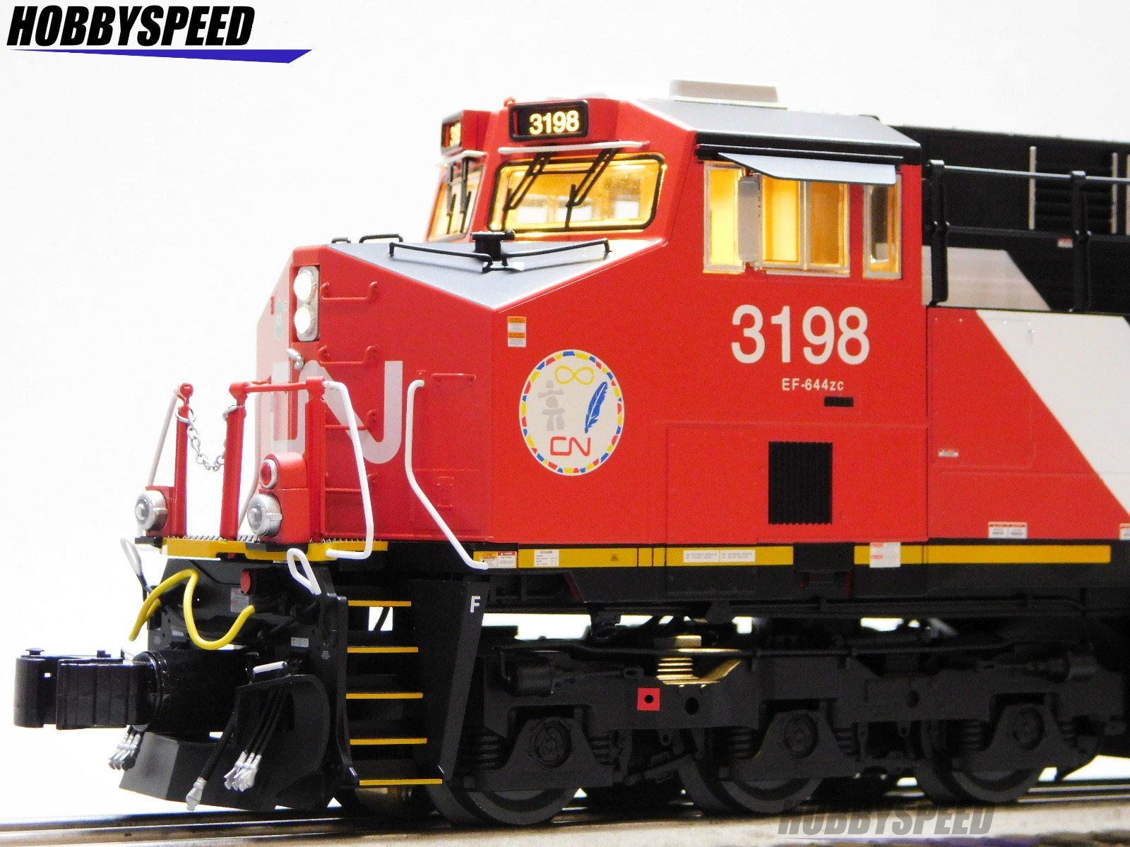 LIONEL BTO CANADIAN NATIONAL SUPERBASS ET44AC DIESEL ENGINE O GAUGE 2533469 NEW