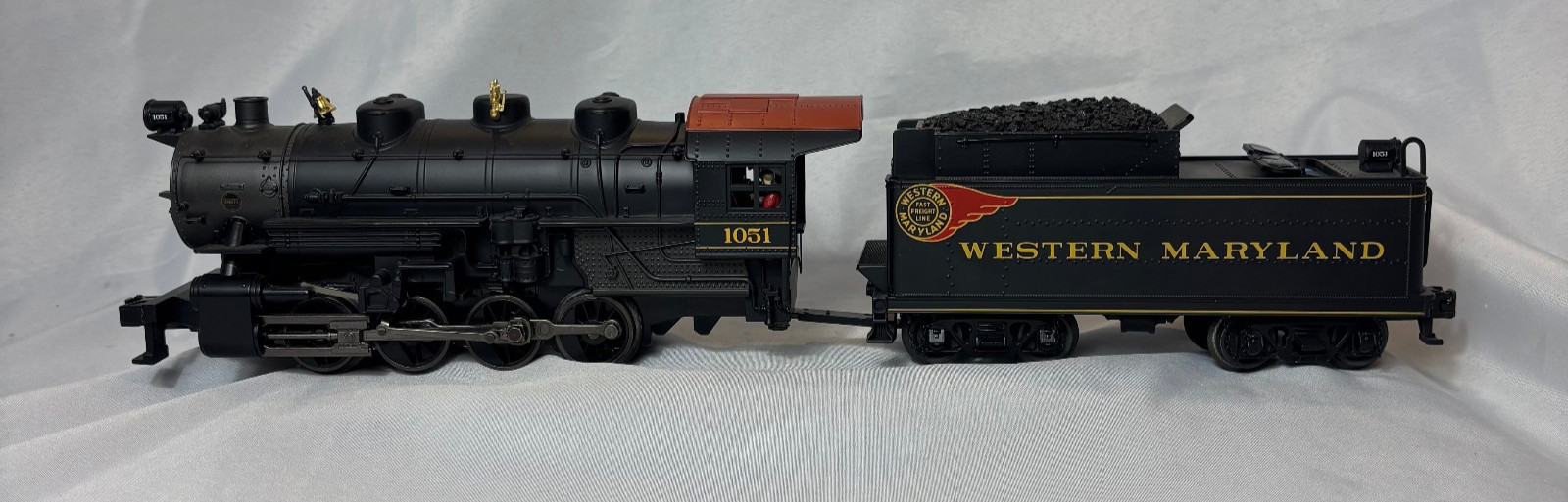 Rail King USRA Steam Engine Western Maryland O /O-27 Proto Sound By MTH In Box