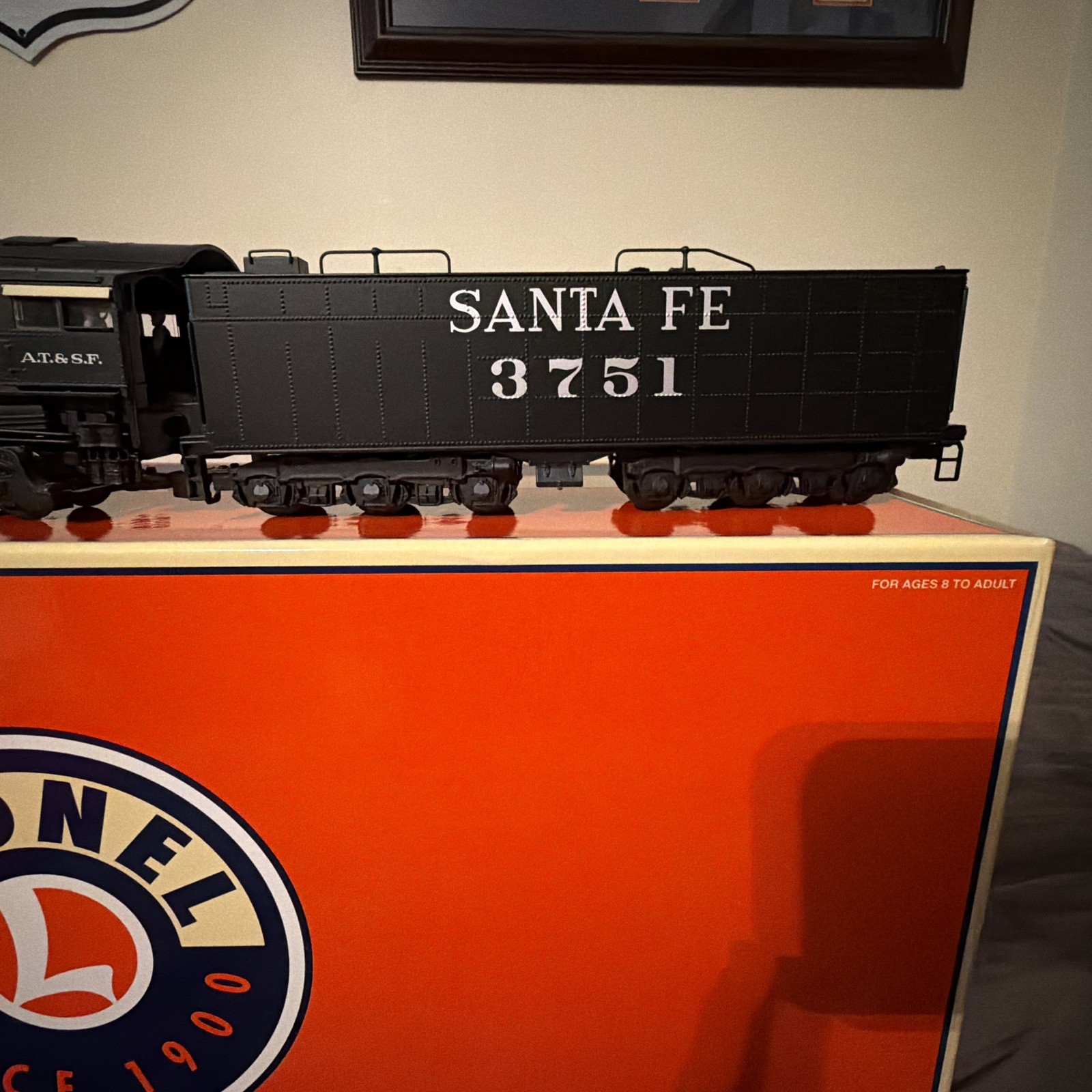 Lionel TMCC 6-38055 SANTA FE NORTHERN 4-8-4 Steam Locomotive & Tender “O” New
