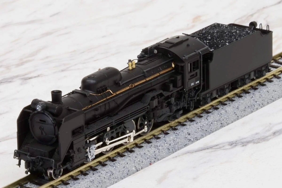 kato 2016-9 JNR Steam Locomotive D51, NIB, n scale, ships from USA