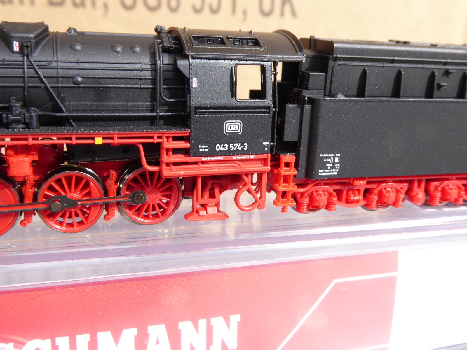 Fleischmann 714404 N Locomotive BR 043 574-Oil DB Era 4 DSS+LED Light BW Rheine