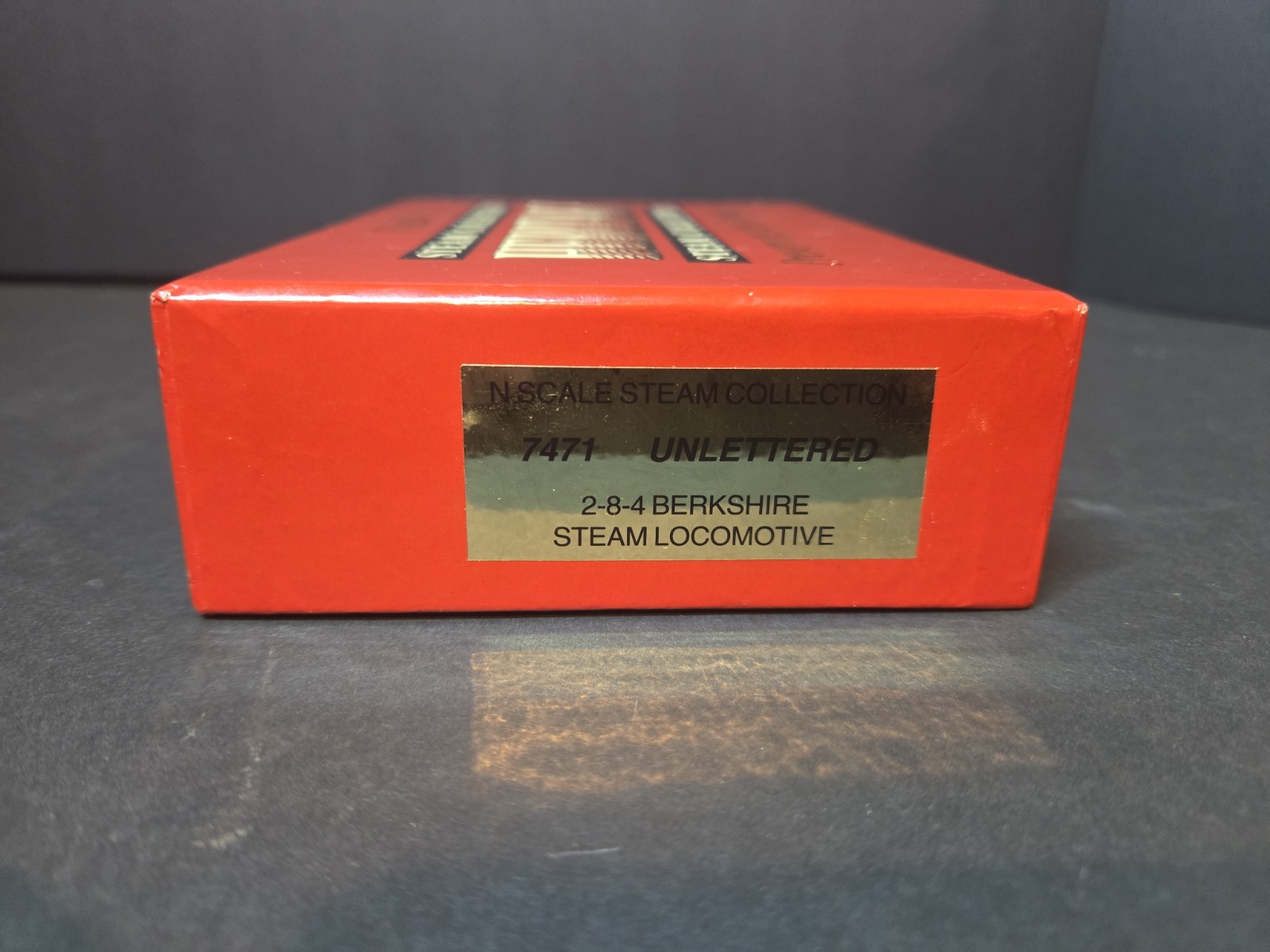 N Scale Steam Collection 7471 Unlettered 2-8-4 Berkshire Steam Locomotive