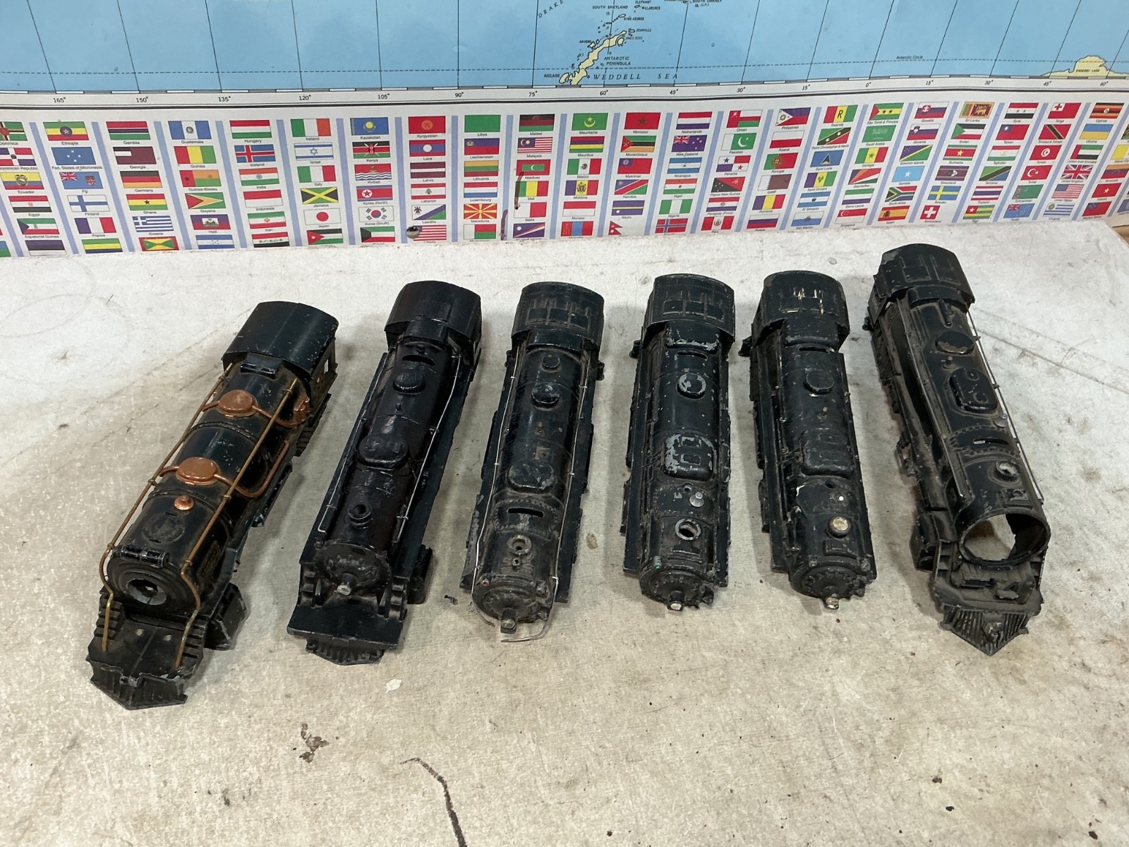 Lionel O Gauge Postwar – Steam Engine Shell PARTS lot