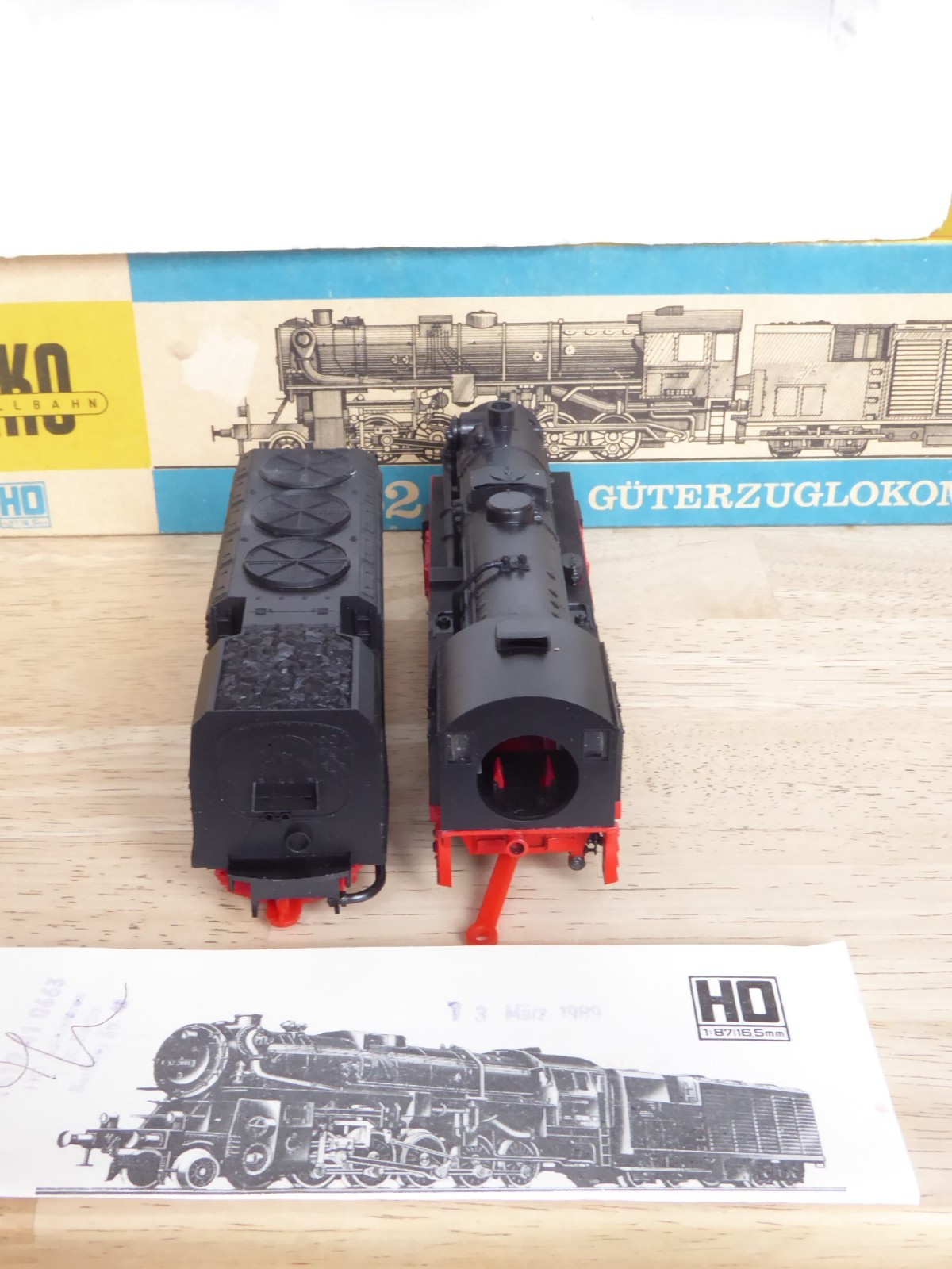 Piko H0 Condenser Steam Locomotive Br 52 2006 The Dr Epoch 3 Very Good Condition Original Packaging
